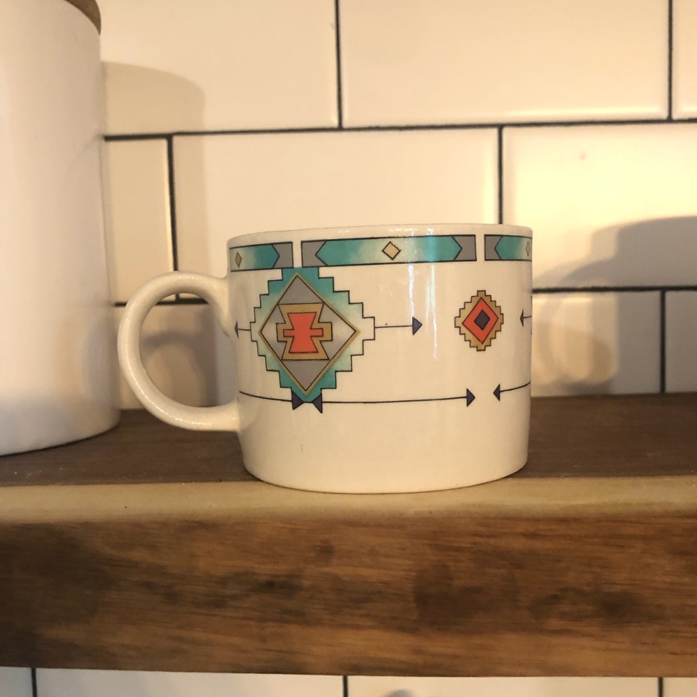 Majesticware Cortez southwest/Aztec print mug
